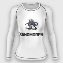 Рашгард женский Чужой xenomorph, цвет: 3D-принт