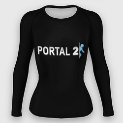 Рашгард женский Portal 2 logo, цвет: 3D-принт