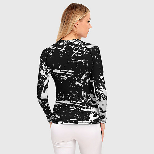 Женский рашгард Half life краски белые игра / 3D-принт – фото 4