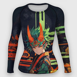 Рашгард женский Юный Они, цвет: 3D-принт