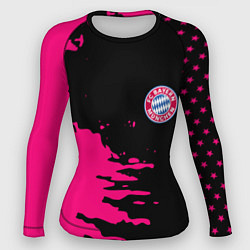 Рашгард женский Бавария Мюнхен краски, цвет: 3D-принт