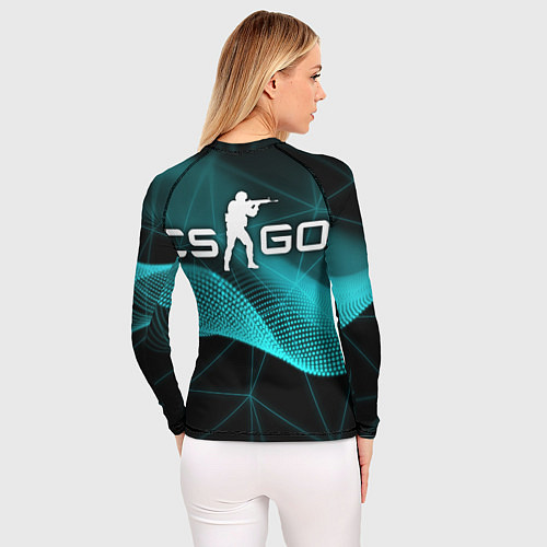 Женский рашгард Контра - Cs Go Керамбит / 3D-принт – фото 4