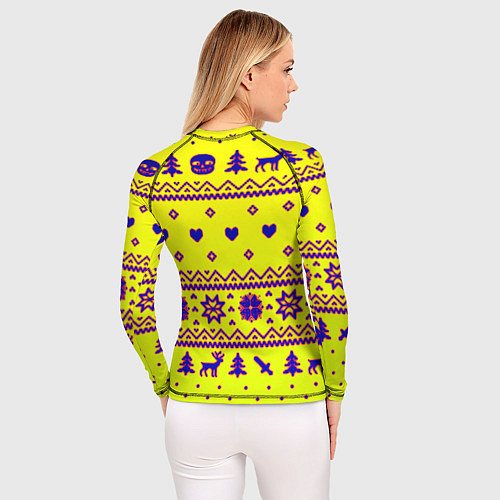 Женский рашгард Undertale winter / 3D-принт – фото 4