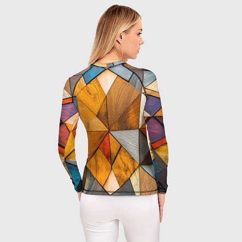 Женский рашгард Мозайка / 3D-принт – фото 4