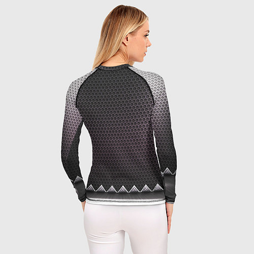 Женский рашгард Mercedes benz carbon steel / 3D-принт – фото 4