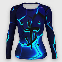 Рашгард женский Doom плиты, цвет: 3D-принт