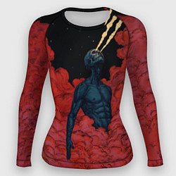 Рашгард женский Космический гигант демон, цвет: 3D-принт