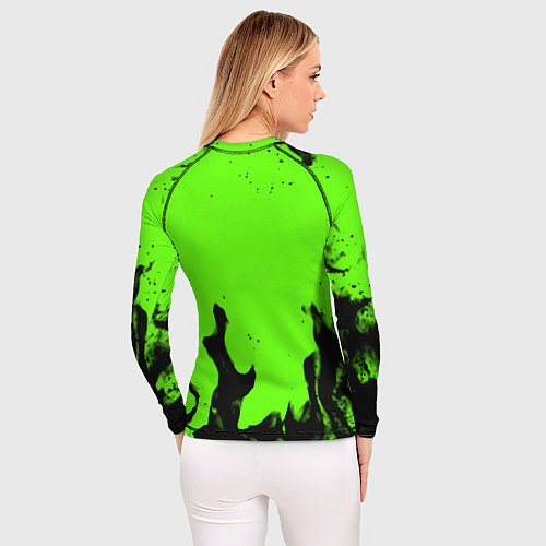 Женский рашгард Lord of the fallen flame / 3D-принт – фото 4