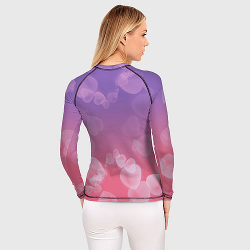 Женский рашгард Кошачья влюбленность / 3D-принт – фото 4