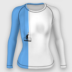 Рашгард женский Моляр красит стену, цвет: 3D-принт