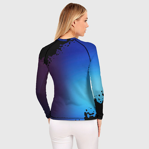 Женский рашгард Харли и Джокер love / 3D-принт – фото 4