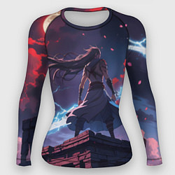 Рашгард женский Эпичное аниме, цвет: 3D-принт