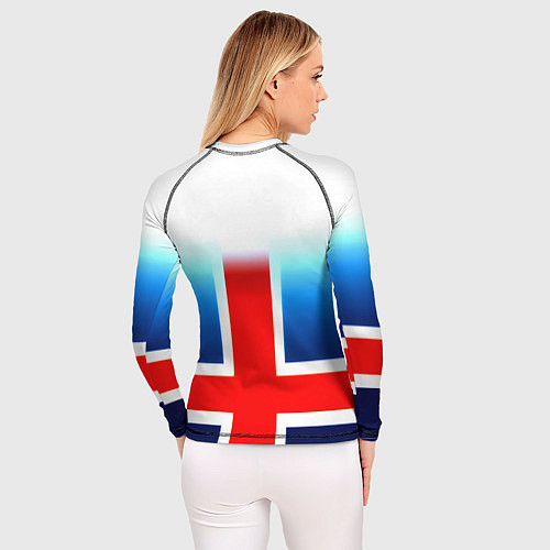 Женский рашгард Liverpool Англия / 3D-принт – фото 4