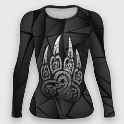 Рашгард женский Велес лапа медведя, цвет: 3D-принт