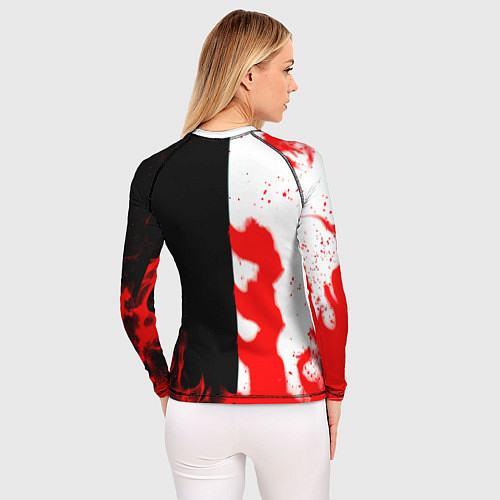 Женский рашгард Ведьмак огненный / 3D-принт – фото 4