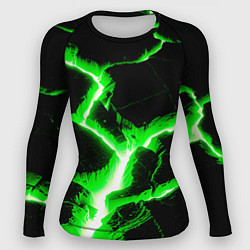 Рашгард женский Разлом, цвет: 3D-принт