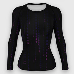 Женский рашгард Color black pink