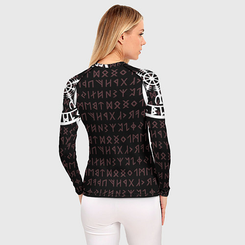 Женский рашгард Руны викингов / 3D-принт – фото 4