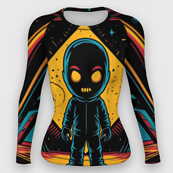 Женский рашгард Недовольный инопланетянин