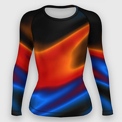 Рашгард женский Multicoloured, цвет: 3D-принт