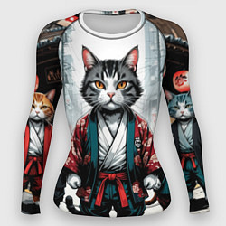 Женский рашгард Коты якудза