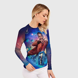 Рашгард женский Доктор Кто Шути Гатва, цвет: 3D-принт — фото 2
