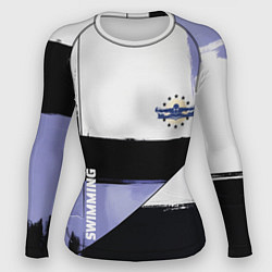 Женский рашгард Плавание спортивное