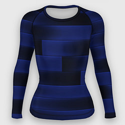 Рашгард женский Color blue square, цвет: 3D-принт