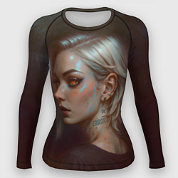 Рашгард женский Девушка Error, цвет: 3D-принт