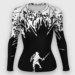 Рашгард женский И один в поле воин, цвет: 3D-принт