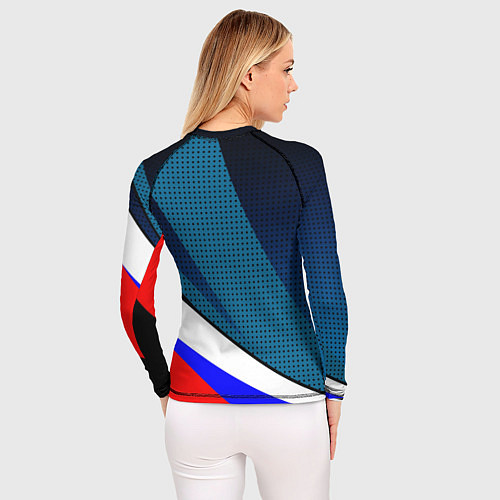 Женский рашгард Герб России и флаг государства / 3D-принт – фото 4
