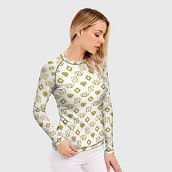 Рашгард женский Узор как у девушки из Gta 6, цвет: 3D-принт — фото 2