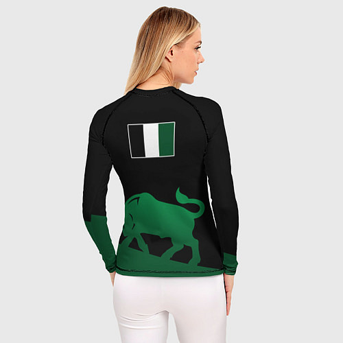 Женский рашгард Вперед быки - ФК Краснодар / 3D-принт – фото 4