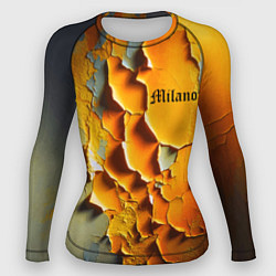 Рашгард женский Peeling plaster - Milano, цвет: 3D-принт