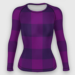 Женский рашгард Баклажан ультрафиолет