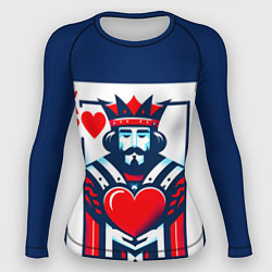 Женский рашгард Игральная карта король