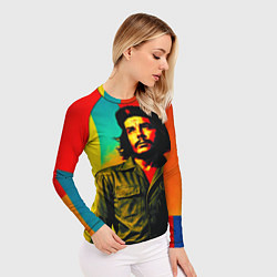 Рашгард женский Че Гевара поп-арт 1970-е, цвет: 3D-принт — фото 2