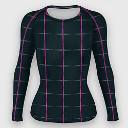 Женский рашгард Color black stripes