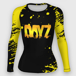 Рашгард женский Dayz краски желтые краски, цвет: 3D-принт