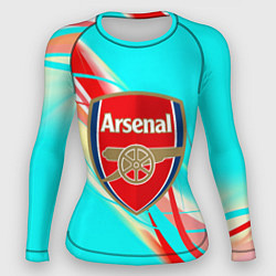 Женский рашгард Arsenal stripes
