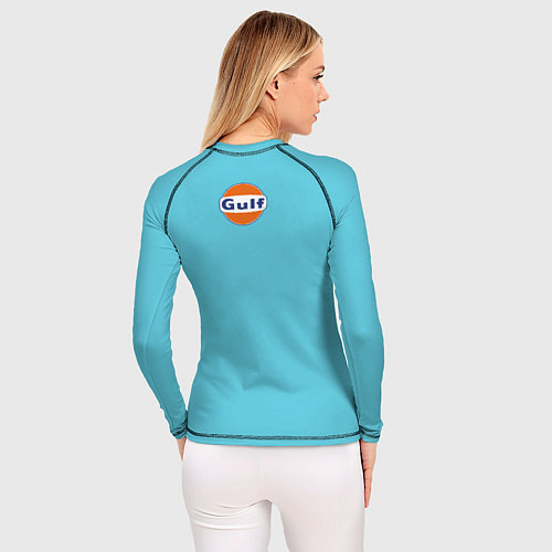 Женский рашгард Porsche Le Mans Nr 17 / 3D-принт – фото 4