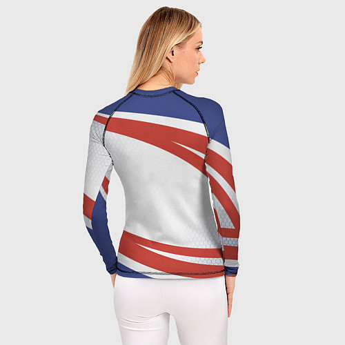 Женский рашгард Герб России / 3D-принт – фото 4