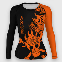 Рашгард женский One Piece - Ace, цвет: 3D-принт