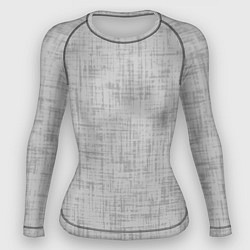 Рашгард женский Светлый серый текстурированный, цвет: 3D-принт