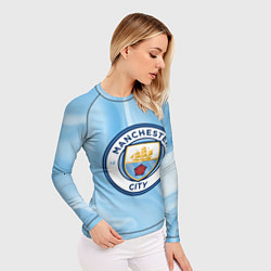 Рашгард женский Фк Манчестер Сити, цвет: 3D-принт — фото 2