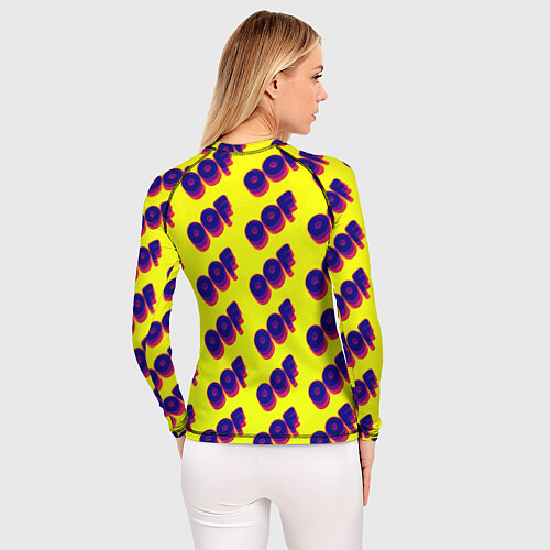 Женский рашгард Monako off / 3D-принт – фото 4