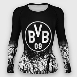 Женский рашгард Боруссиа текстура земли