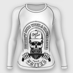 Рашгард женский Водитель грузовика, цвет: 3D-принт