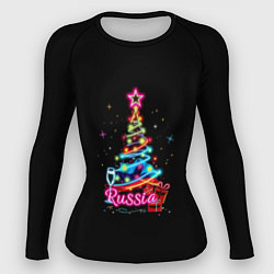 Женский рашгард Christmas tree gifts