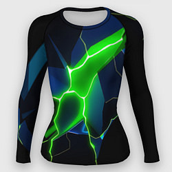 Женский рашгард Neon green glow